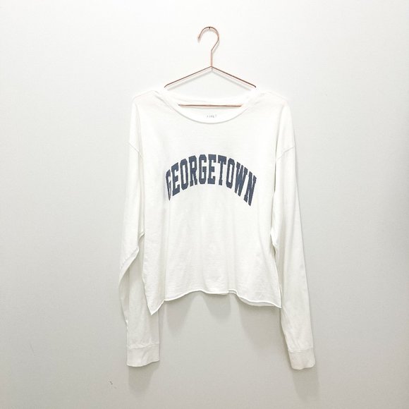 Brandy Melville Tops - BRANDY MELVILLE GEORGETOWN LONG SLEEVE